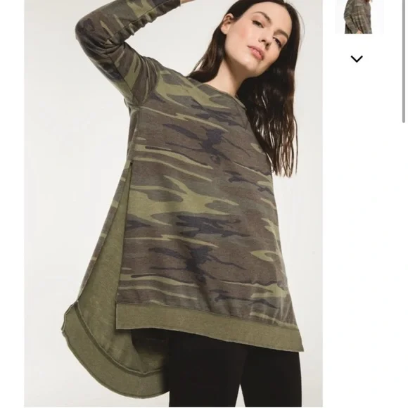 Z Supply The Weekender Camo Tee Size M - Picture 1 of 11